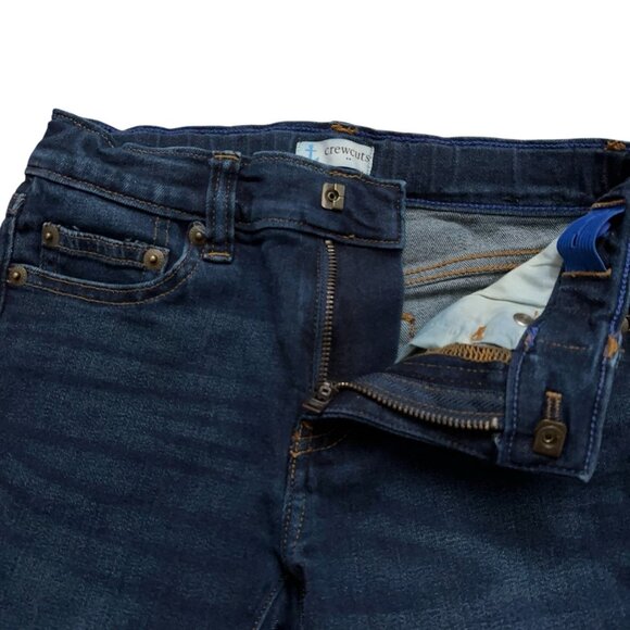 Lot of 2 J.Crew Denim Jeans Boys Size 6 Stretch Adjustable Waist Blue - Picture 7 of 8